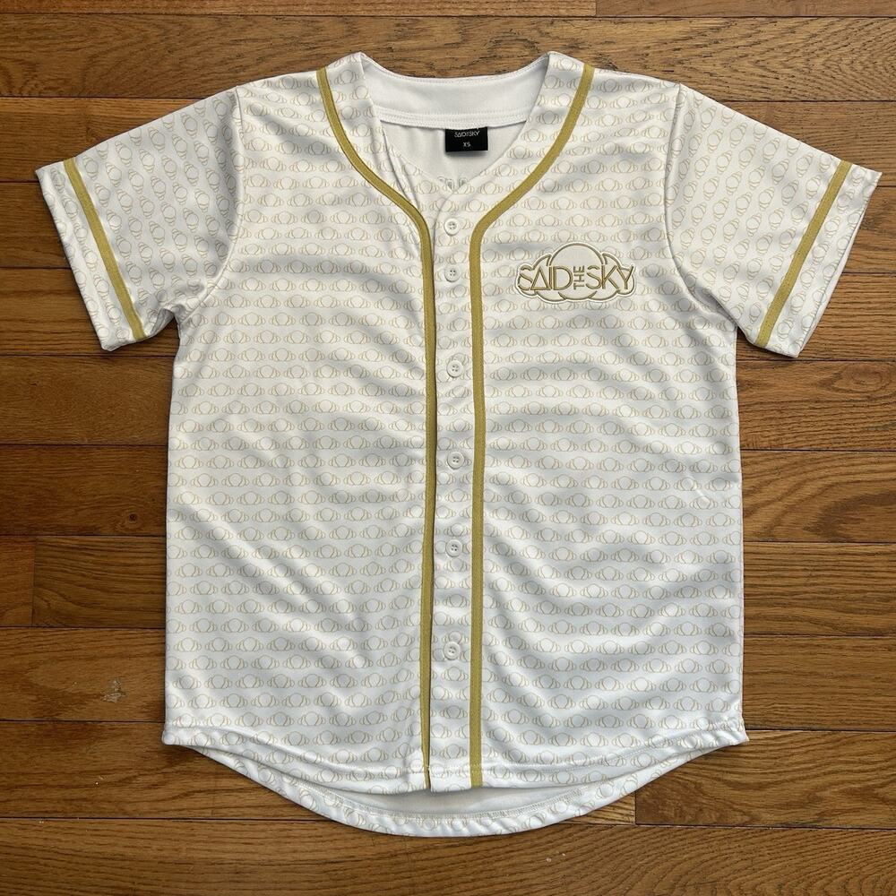 Said The Sky Baseball Jersey #09 Band Tour EDM Festival XS